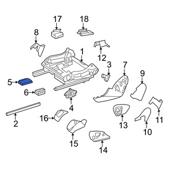 Mercedes-Benz OE - Front Right Seat Memory Control Module