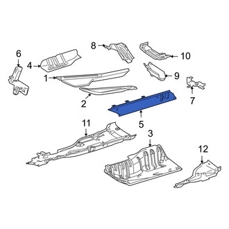 Mercedes-Benz OE - Front Left Floor Pan Crossmember