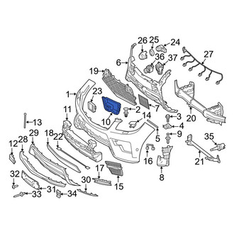 Mercedes-Benz OE - Front Brake Air Duct