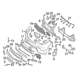 Mercedes-Benz OE - Front Bumper - Bumper & Components (With AMG Package)