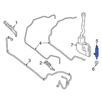 Mercedes-Benz OE - Headlight Washer Pump