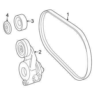 Mercedes-Benz OE - Cooling - Belts & Pulleys (3.0L)