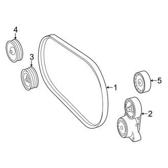 Mercedes-Benz OE - Cooling - Belts & Pulleys (Base)