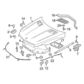 Mercedes-Benz OE - Hood & Components