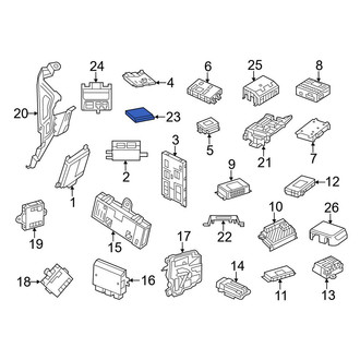 Mercedes-Benz OE - Battery Control Module