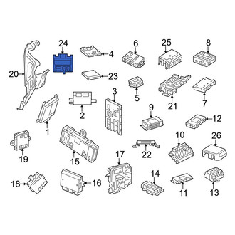 Mercedes-Benz OE - GPS Navigation Control Module Bracket