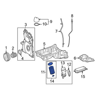 Mercedes-Benz OE - Engine Oil Filter Element