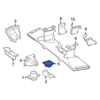 Mercedes-Benz OE - Automatic Transmission Mount