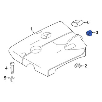 Mercedes-Benz OE - Engine Cover Insulator