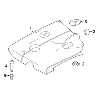 Mercedes-Benz OE - Engine Appearance Cover