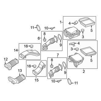 Mercedes-Benz OE - Engine - Air Intake