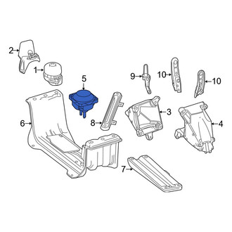 Mercedes-Benz OE - Automatic Transmission Mount