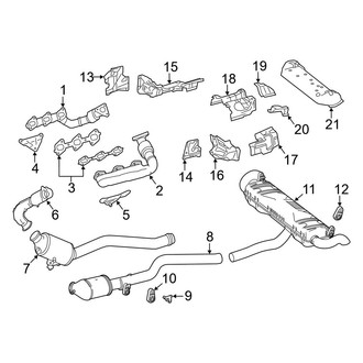 Mercedes-Benz OE - Exhaust System - Exhaust Components (Bluetec 4Matic)