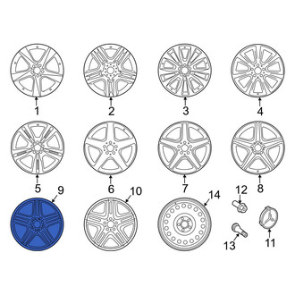 Mercedes-Benz OE - Wheel