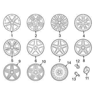 Mercedes-Benz OE - Wheels