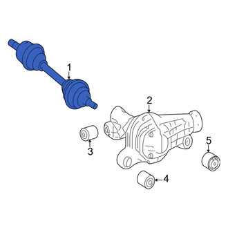 Mercedes-Benz OE - Front Left CV Axle Assembly