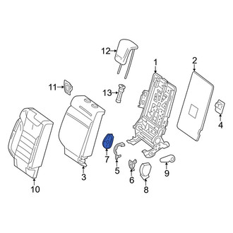 Mercedes-Benz OE - Seat Back Cushion Cover