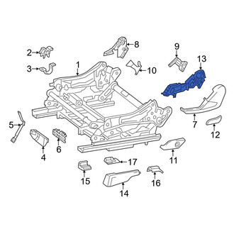 Mercedes-Benz OE - Seat Trim Panel