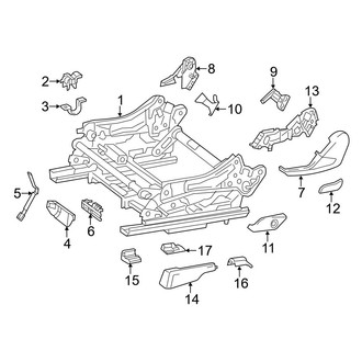Mercedes-Benz OE - Seats & Tracks - Tracks & Components