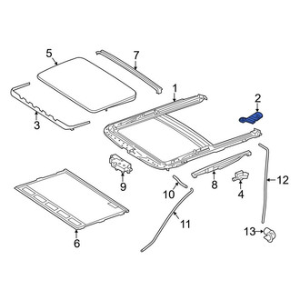 Mercedes-Benz OE - Sunroof Frame Bracket