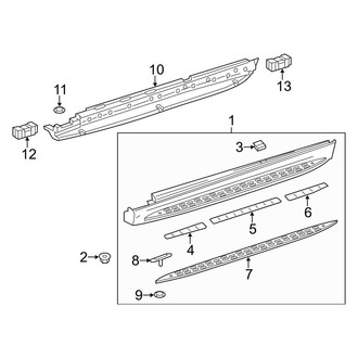 Mercedes-Benz OE - Pillars, Rocker & Floor - Running Board