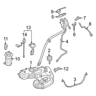 Mercedes-Benz OE - Fuel System Components
