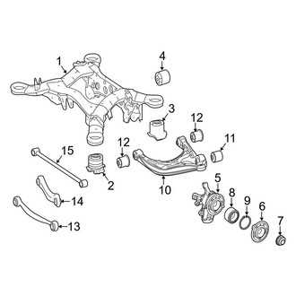 Mercedes-Benz OE - Rear Suspension - Suspension Components