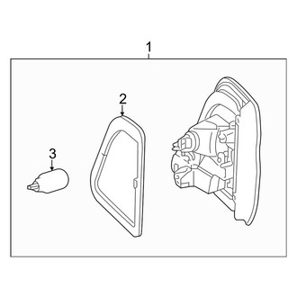 Mercedes-Benz OE - Rear Lamps - Backup Lamps (Lift Gate)