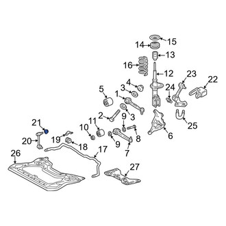 Mercedes-Benz OE - Seat Belt Receptacle Nut