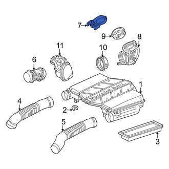 Mercedes-Benz OE - Mass Air Flow Sensor Bracket