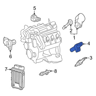 Mercedes-Benz OE - Engine Crankshaft Position Sensor