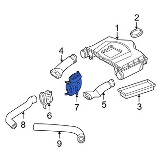 Mercedes-Benz OE - Engine Air Intake Hose Adapter