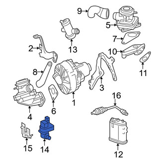 Mercedes-Benz OE - Vapor Canister Purge Solenoid