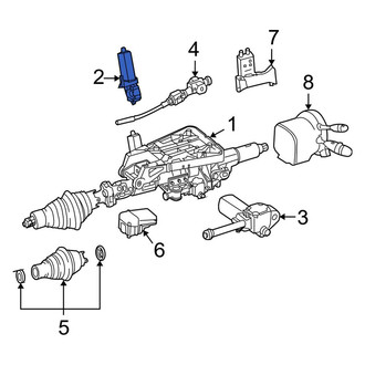 Mercedes-Benz OE - Steering Column Tilt Motor