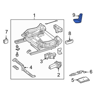 Mercedes-Benz OE - Left Power Seat Switch
