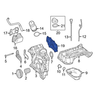 Mercedes-Benz OE - Engine Timing Cover