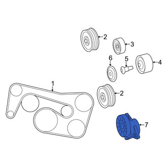 Mercedes-Benz OE - Accessory Drive Belt Tensioner Assembly