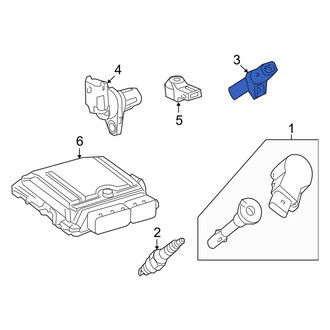 Mercedes-Benz OE - Engine Crankshaft Position Sensor