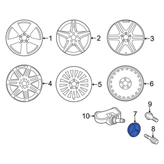 Mercedes-Benz OE - Wheel Cap