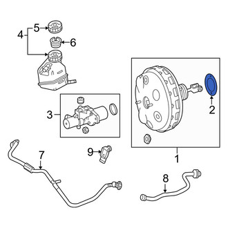 Mercedes-Benz OE - Power Brake Booster Gasket