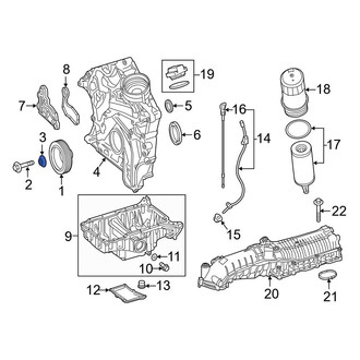 Mercedes-Benz OE - Engine Harmonic Balancer Washer