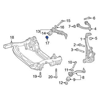 Mercedes-Benz OE - Lateral Arm Nut
