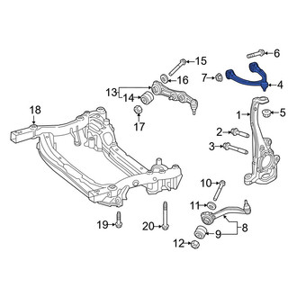 Mercedes-Benz OE - Rear Lower Forward Suspension Control Arm