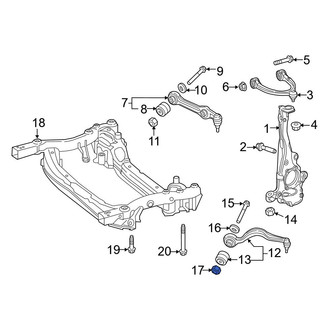 Mercedes-Benz OE - Lateral Arm Nut