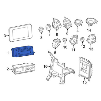Mercedes-Benz OE - Radio Control Unit