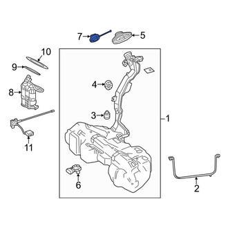 Mercedes-Benz OE - Fuel Tank Cap