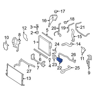 Mercedes-Benz OE - Engine Auxiliary Water Pump
