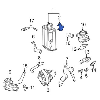 Mercedes-Benz OE - Vapor Canister Purge Solenoid