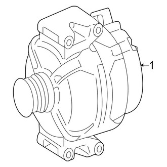 Mercedes-Benz OE - Electrical - Alternator