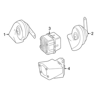 Mercedes-Benz OE - Electrical - Horn (4Matic)